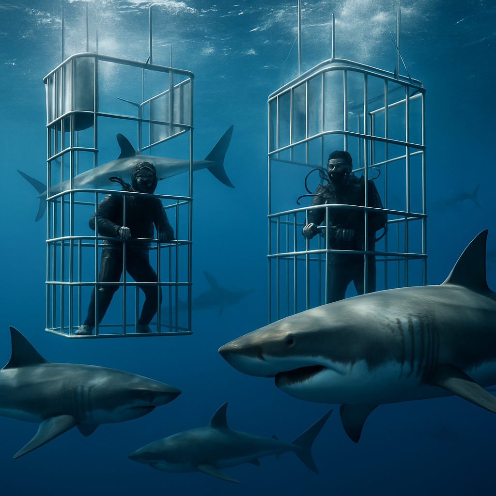 Shark Cage Diving
